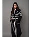 RD International RD Stlye CECILE LONG RAGLAN SLEEVE SHAWLNECK CARDIGAN