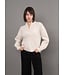 RD International RD Style QUINLAN LONG SLEEVE SHAWL NECKPULL-OVER-SEA PEARL