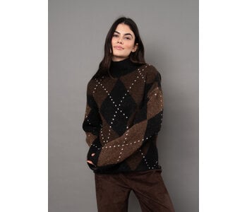 RD Style AMORA LONG SLEEVE MOCK NECK PULL-OVER