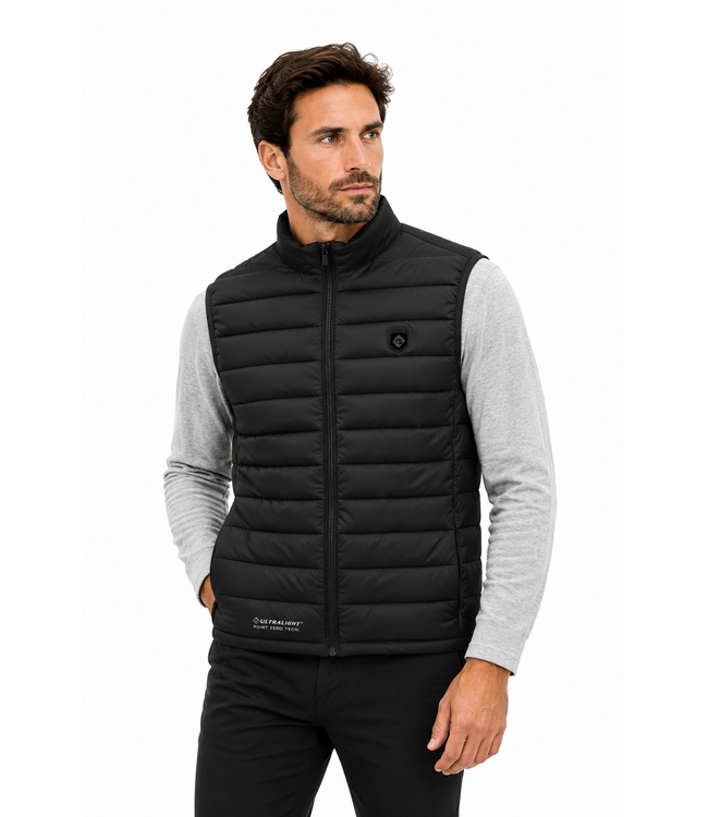 Point Zero Mens Ultra Light Quilted Vest
