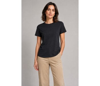 Point Zero Women's Classic Crew Neck T-Shirt – Black & White