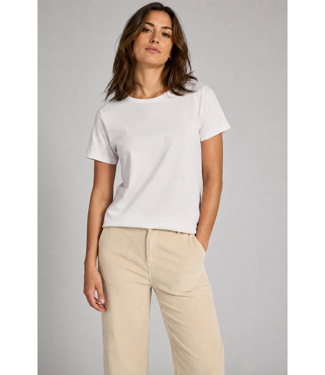 Point Zero Women's Classic Crew Neck T-Shirt – Black & White