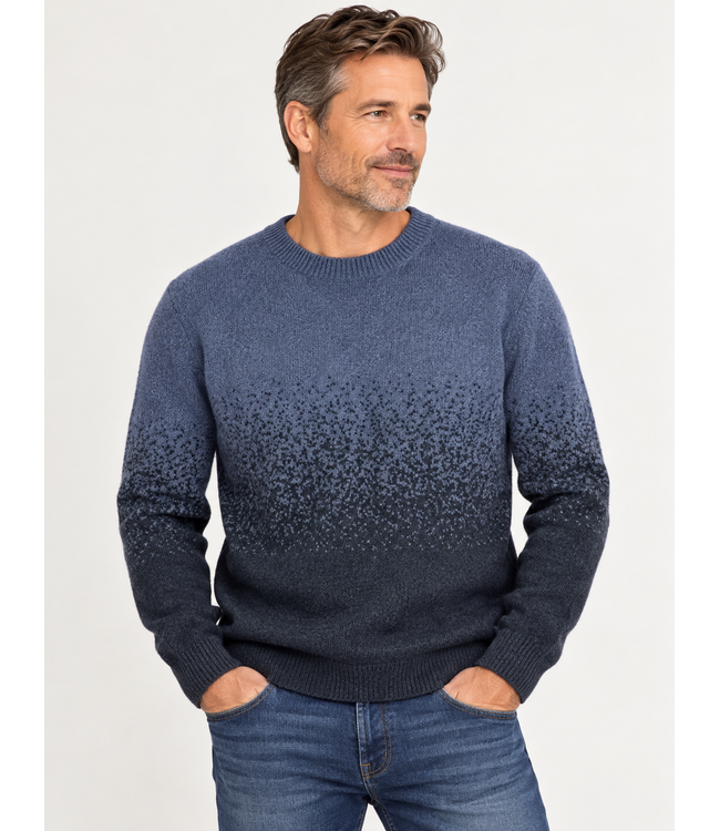 Hedge Mens Long Sleeve Sweater Crew Neck