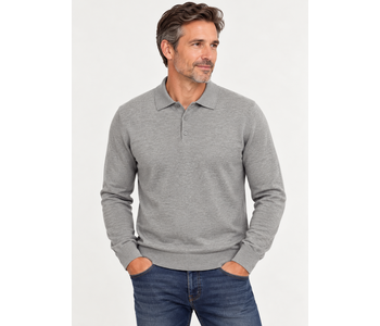 Hedge Mens Polo Sweater Long Sleeve