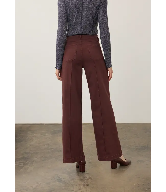 FDJ Euro Twill Olivia Wide Leg Pants
