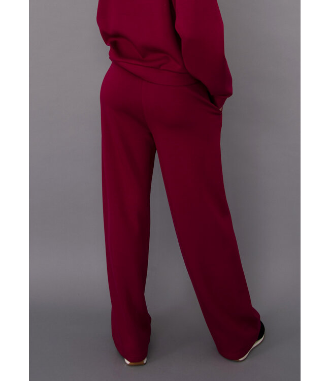 RD Style Signature Soft Knit Pull On Pants Cranberry