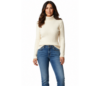 NU-LOOK Fashion Women's Turtle Neck Top
