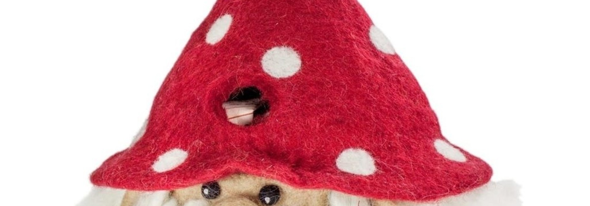 Garden Gnome - Felt Bird House