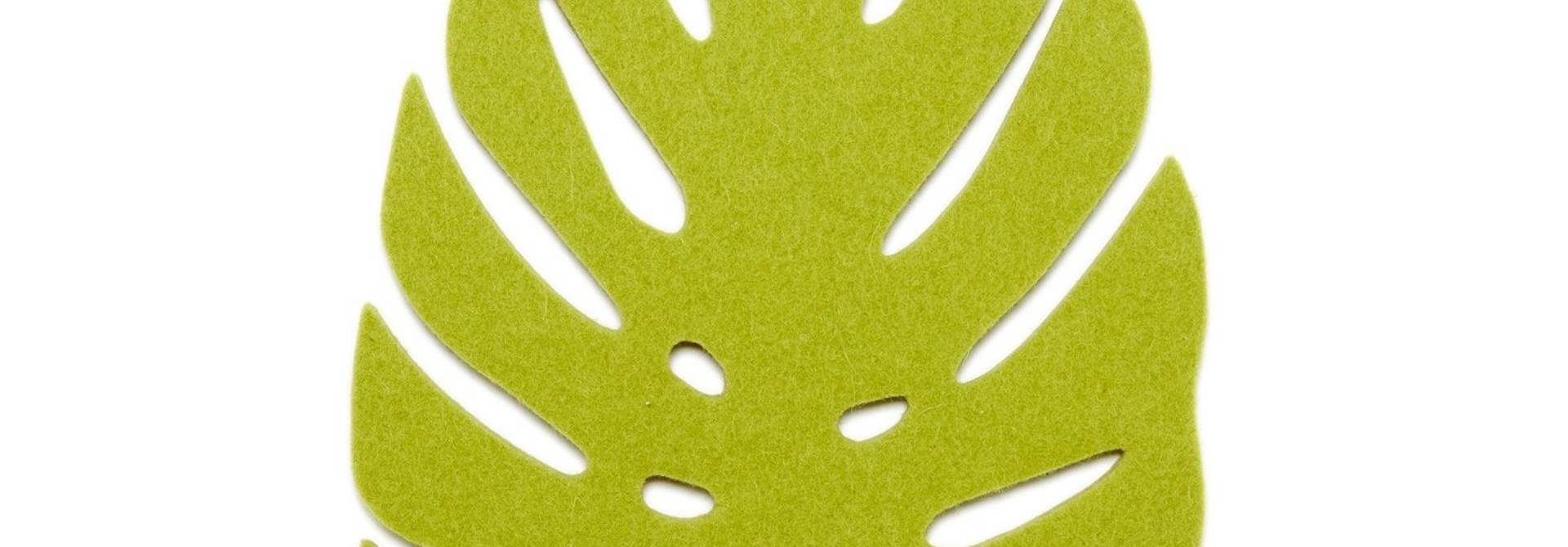 Monstera Trivet Small - Pistachio