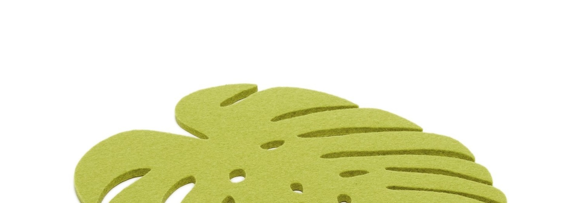 Monstera Trivet Medium - Pistachio