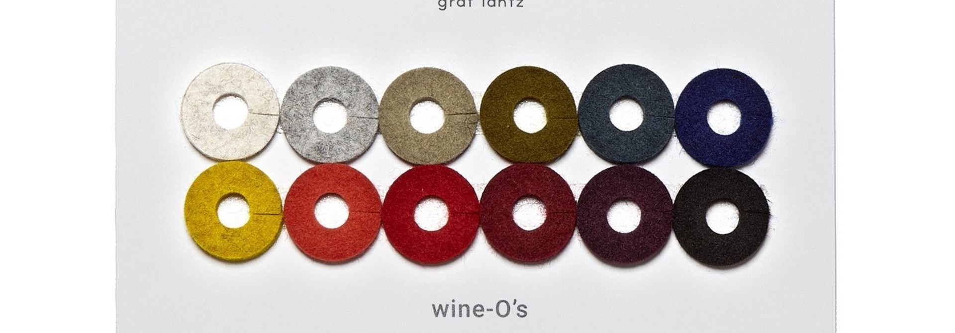 Felt Wine-O's Round - Autumn