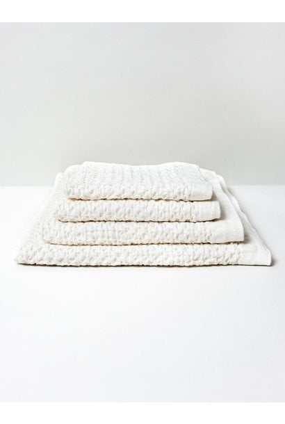 Lattice Bath Towel - Ivory