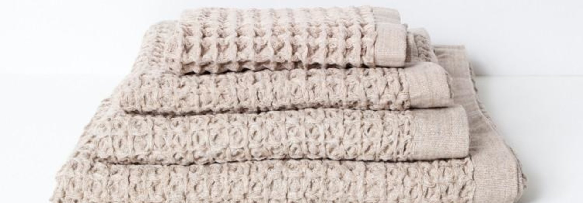 Lattice Bath Towel XL - Beige