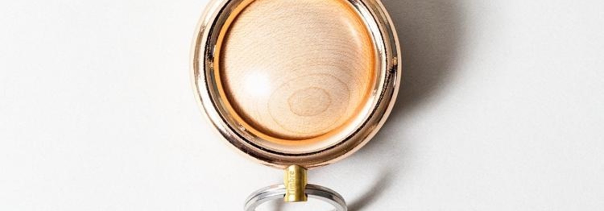 Timbre WAKKA Key Holder - Pink Gold/Maple