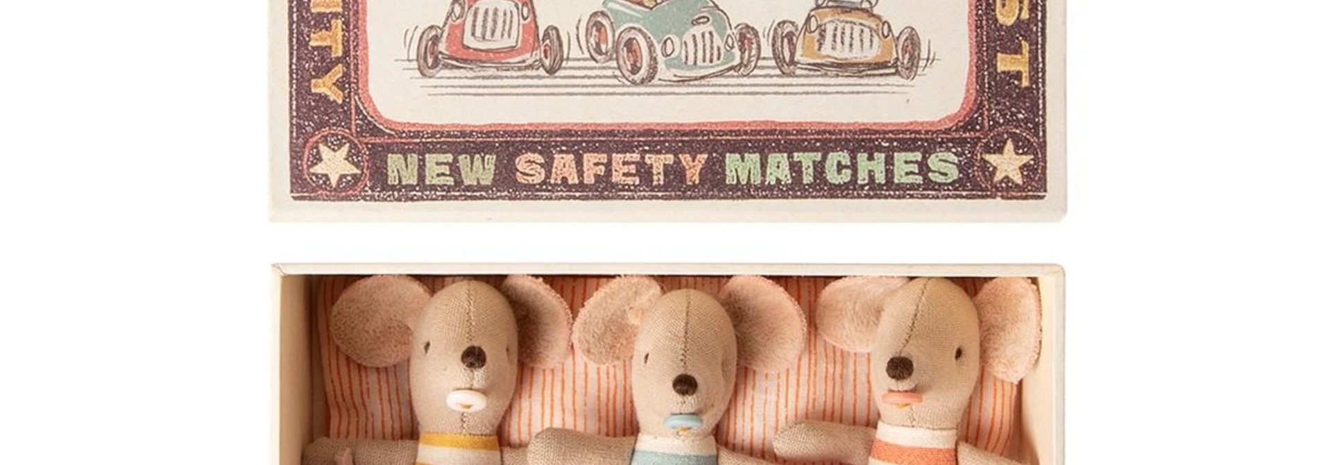 Baby Mice - Triplets in Matchbox