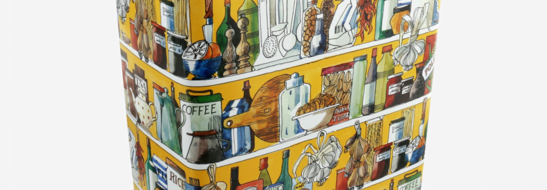 Setting Up Home - Tall Wide Rectangular Larder Tin