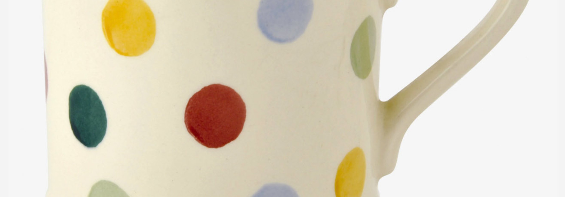 Polka Dot - 1/2 Pint Mug