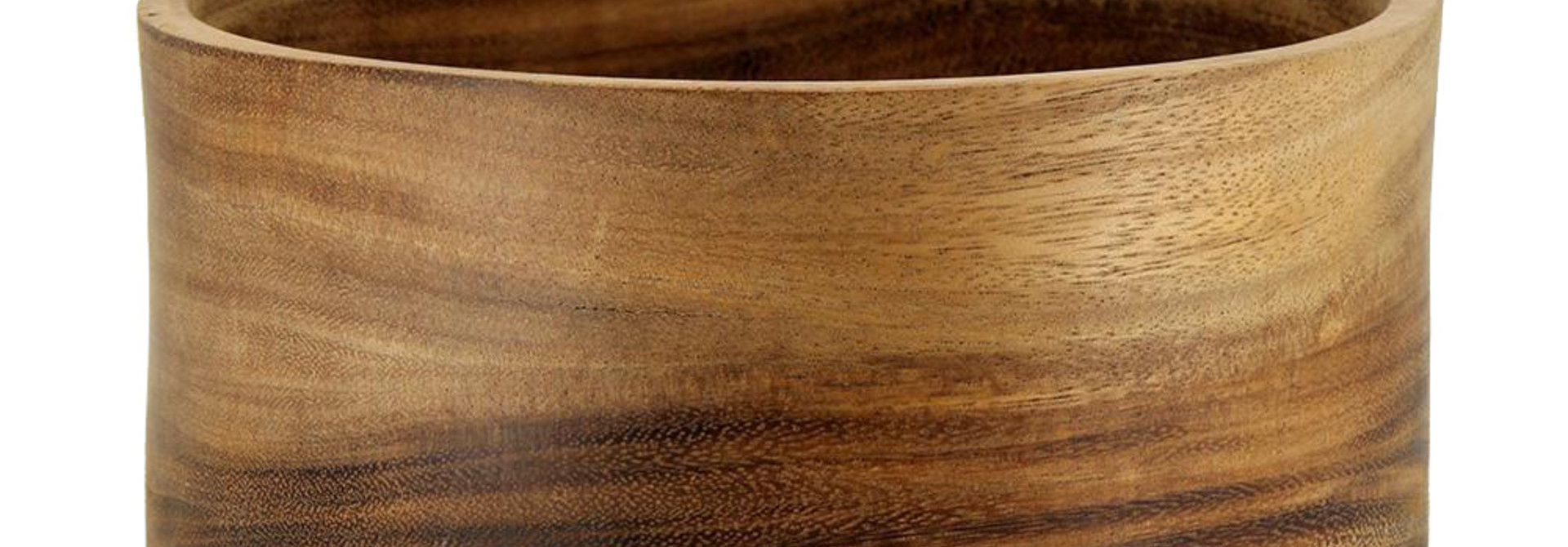 Acacia Wood Serving Bowl - Medium