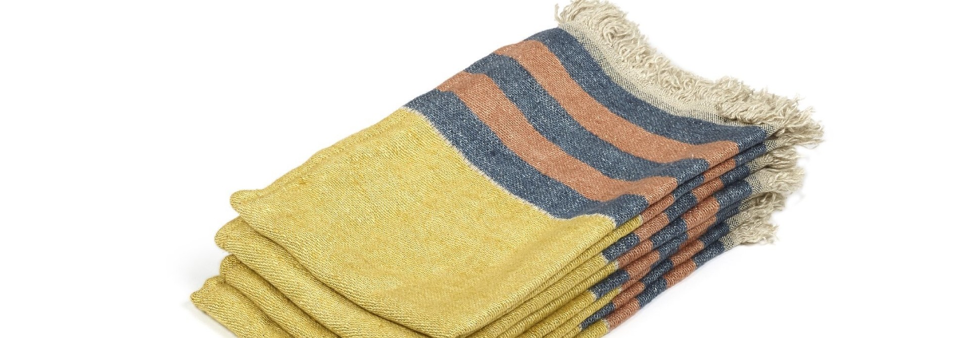 Red Earth Stripe - Hand Towel