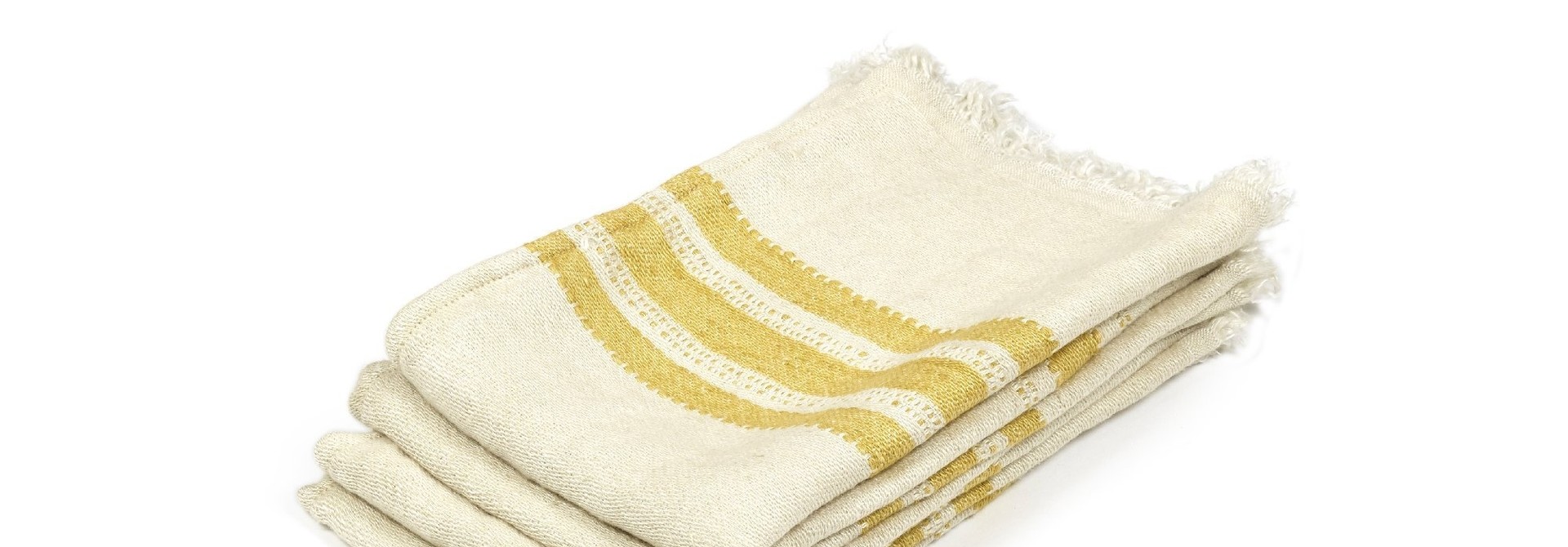 Mustard Stripe - Hand Towel