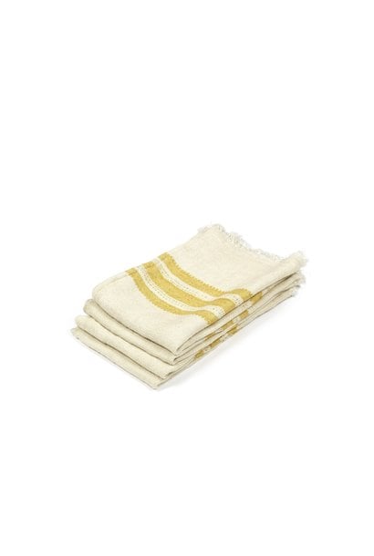 Mustard Stripe - Hand Towel
