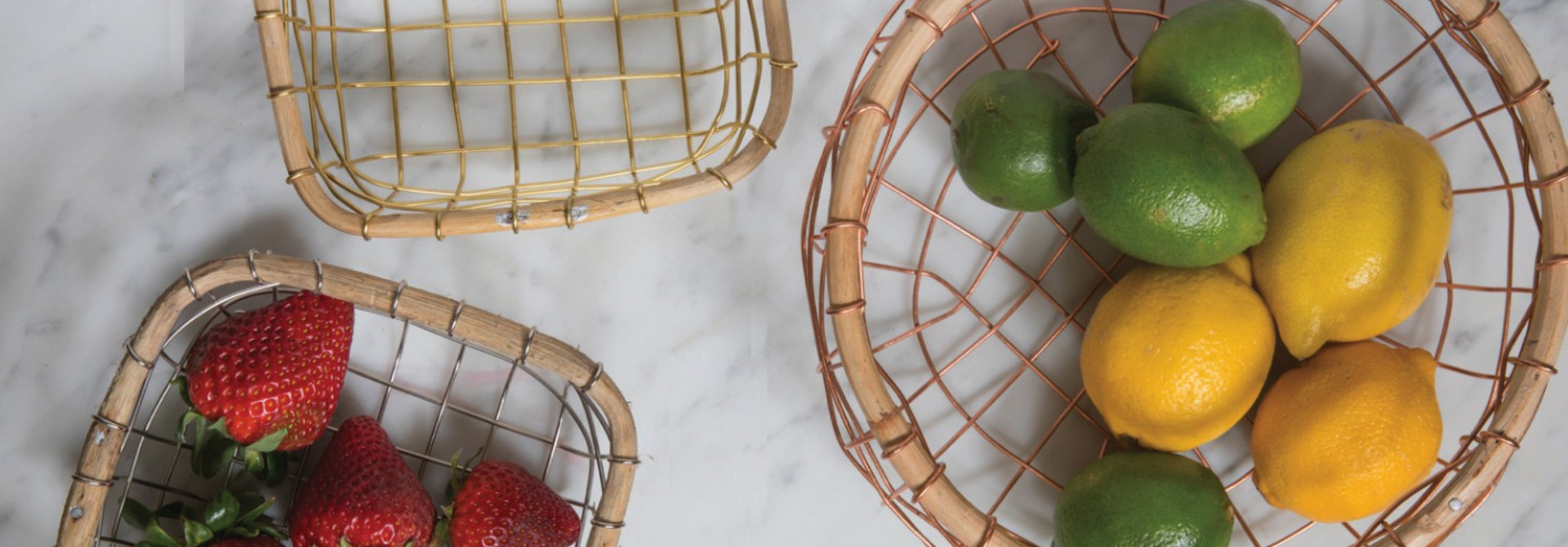 Rattan and Jute - Baskets, Trays...