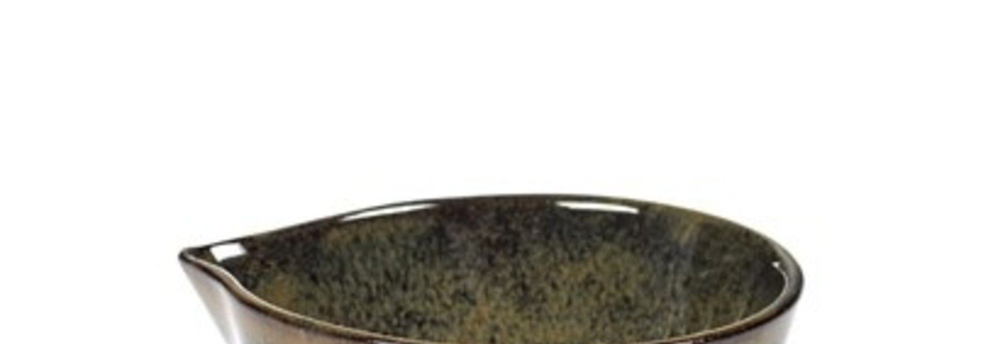 4" Ceramic Sauce Bowl - Indi Grey