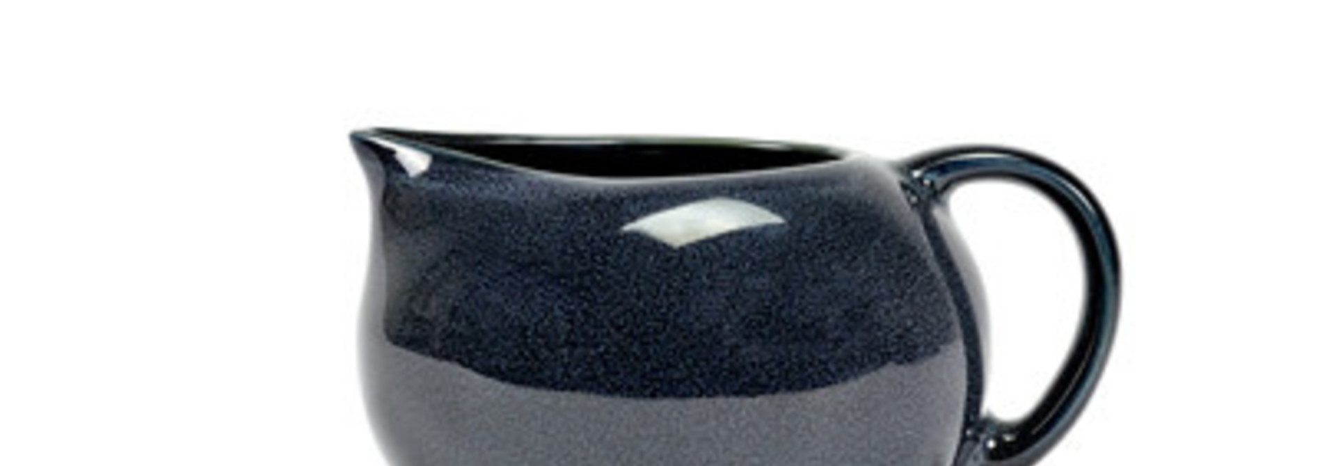 6 oz. Ceramic Jug - Dark Blue