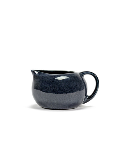 6 oz. Ceramic Jug - Dark Blue-1
