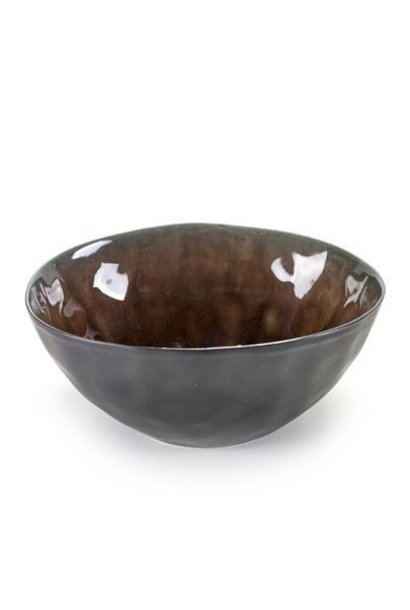 6" Ceramic Bowl - Brown