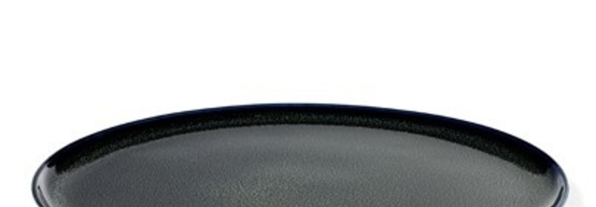 10" Ceramic Plate - Dark Blue