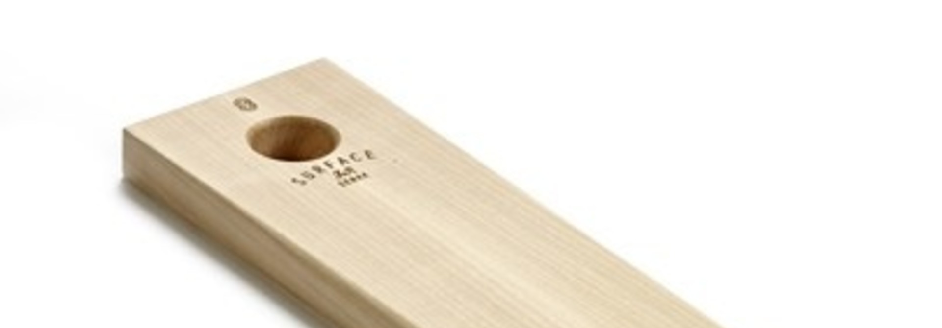 12" Contour Serving Board - Natural