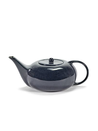 13.5 oz. Ceramic Tea Pot - Dark Blue-1