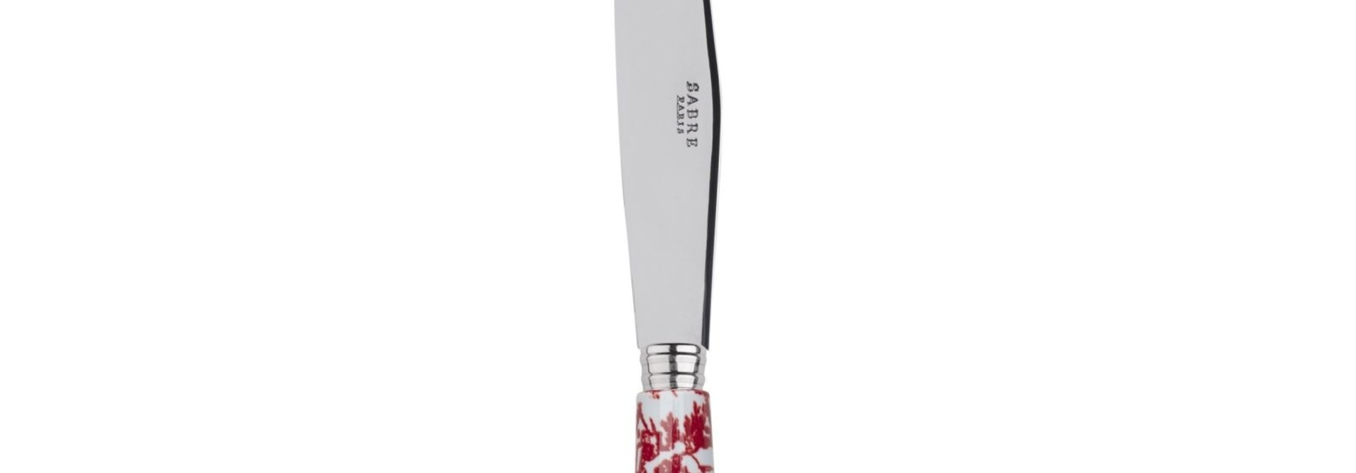 Cheese Knife - Toile Red