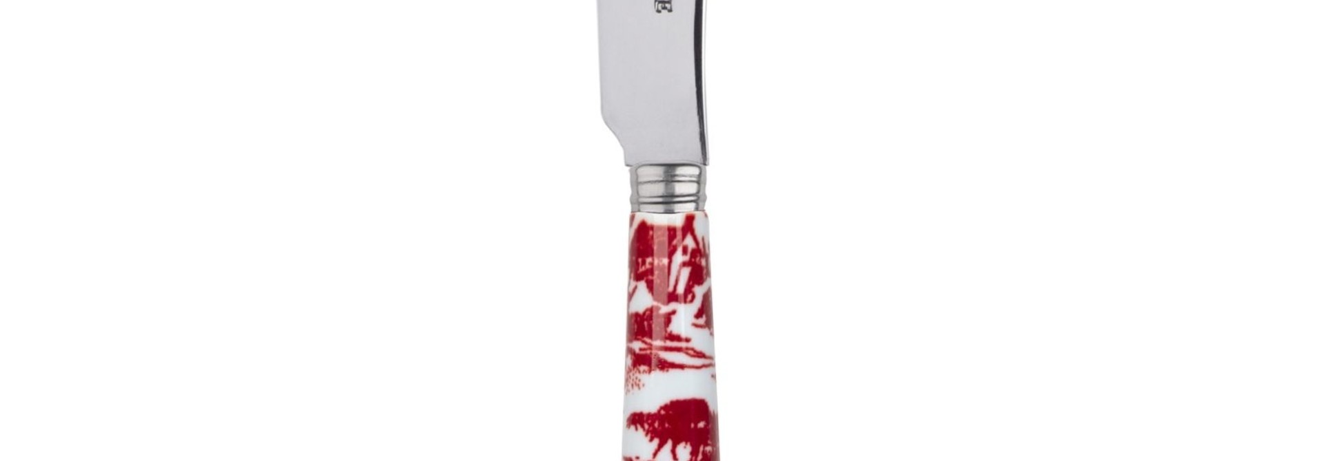 Butter Spreader - Toile Red