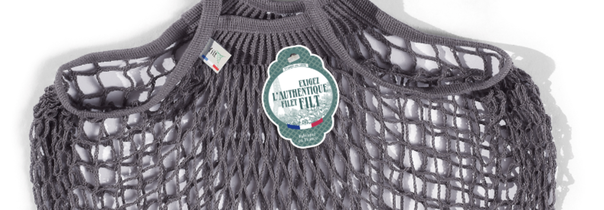 Filt Woven Cotton Bag - Grey