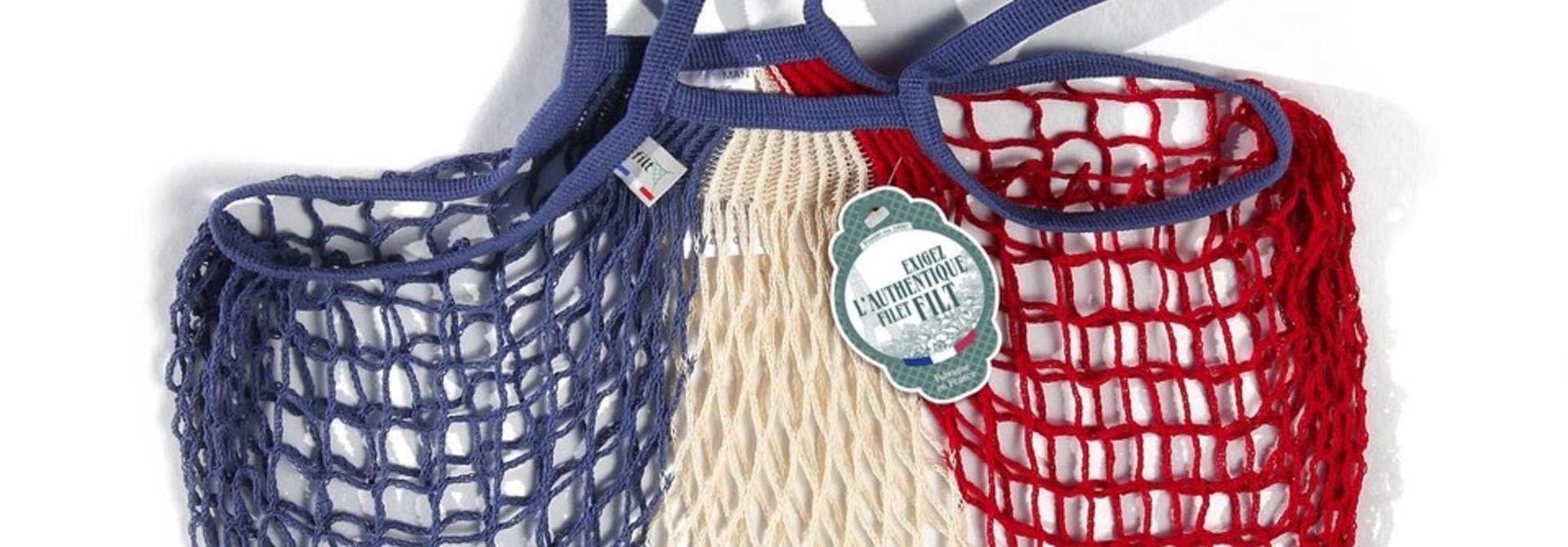 Filt Woven Cotton Bag - French Flag
