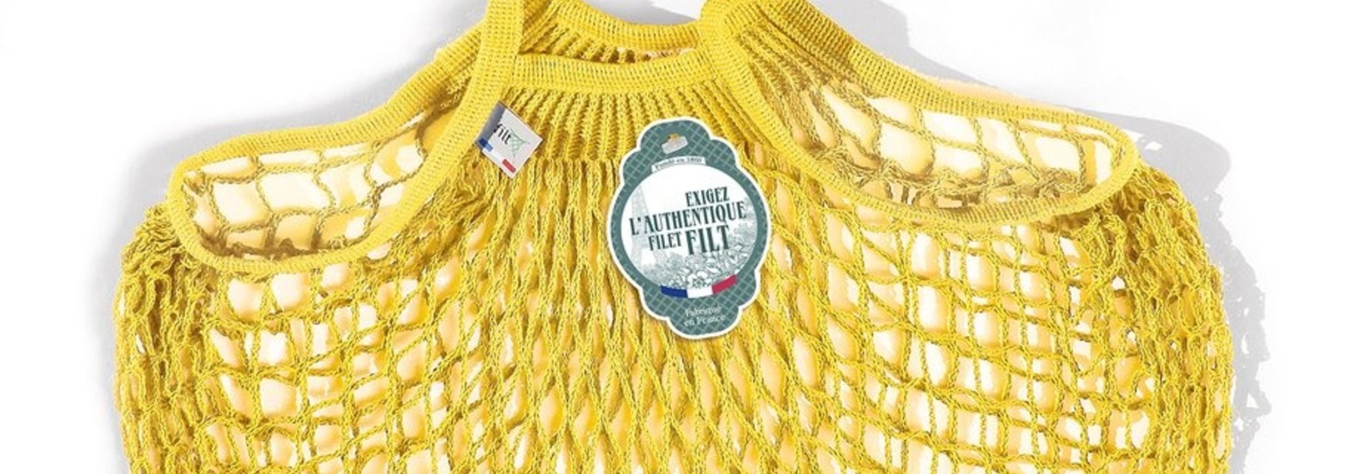 Filt Woven Cotton Bag - Yellow