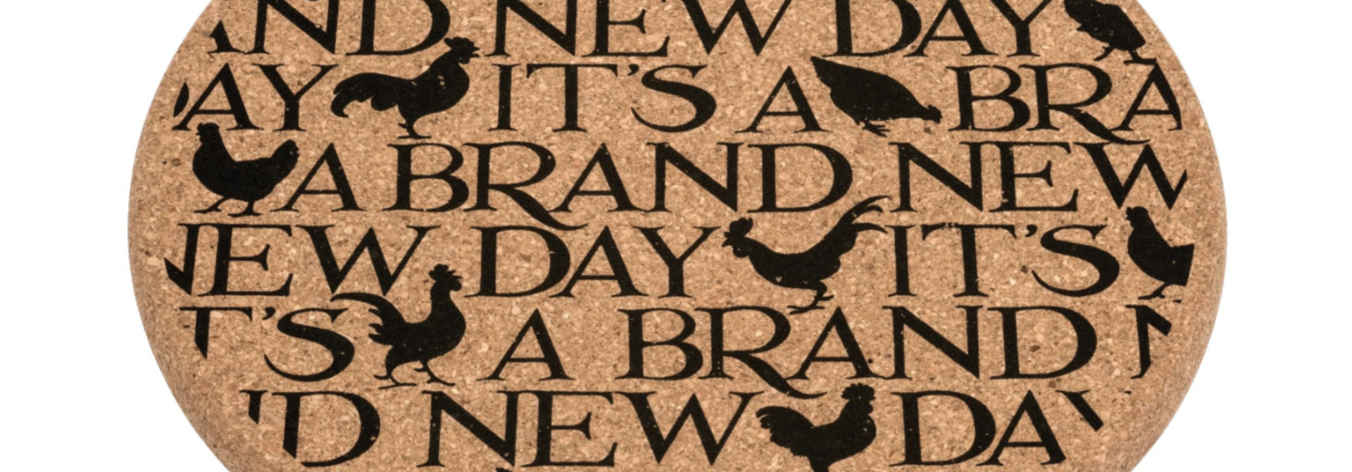 Brand New Day - Cork Pot Stand