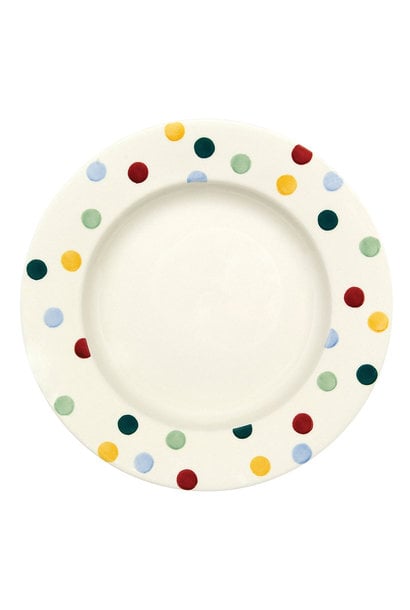 Polka Dot 10.5" Dinner Plate