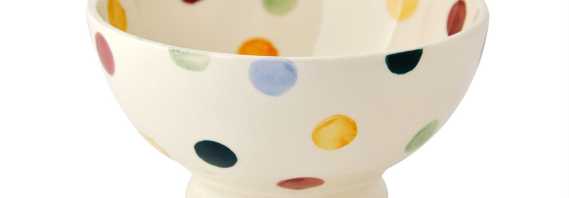 French Bowl - Polka Dot