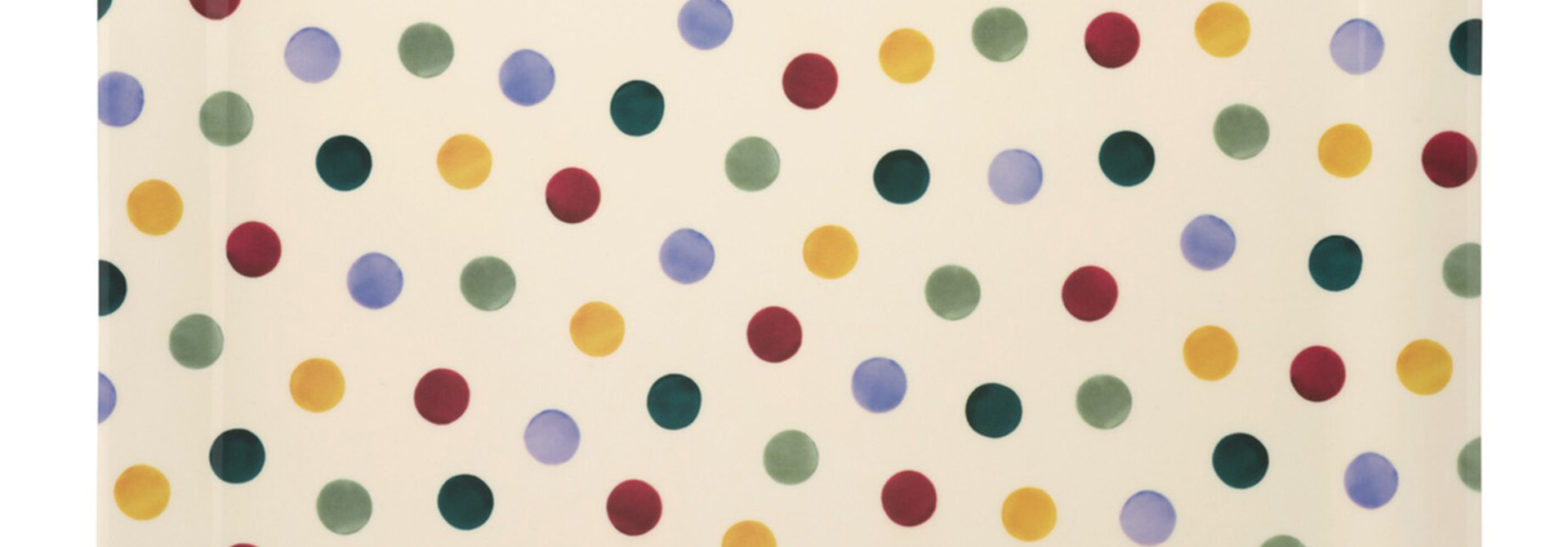 Tray Lg - Polka Dot