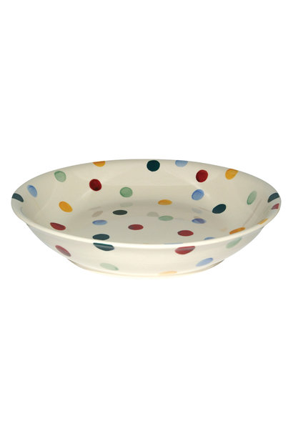 Polka Dot Pasta Bowl