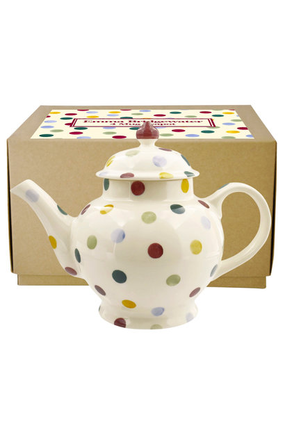 Polka Dots 4 Mug Teapot