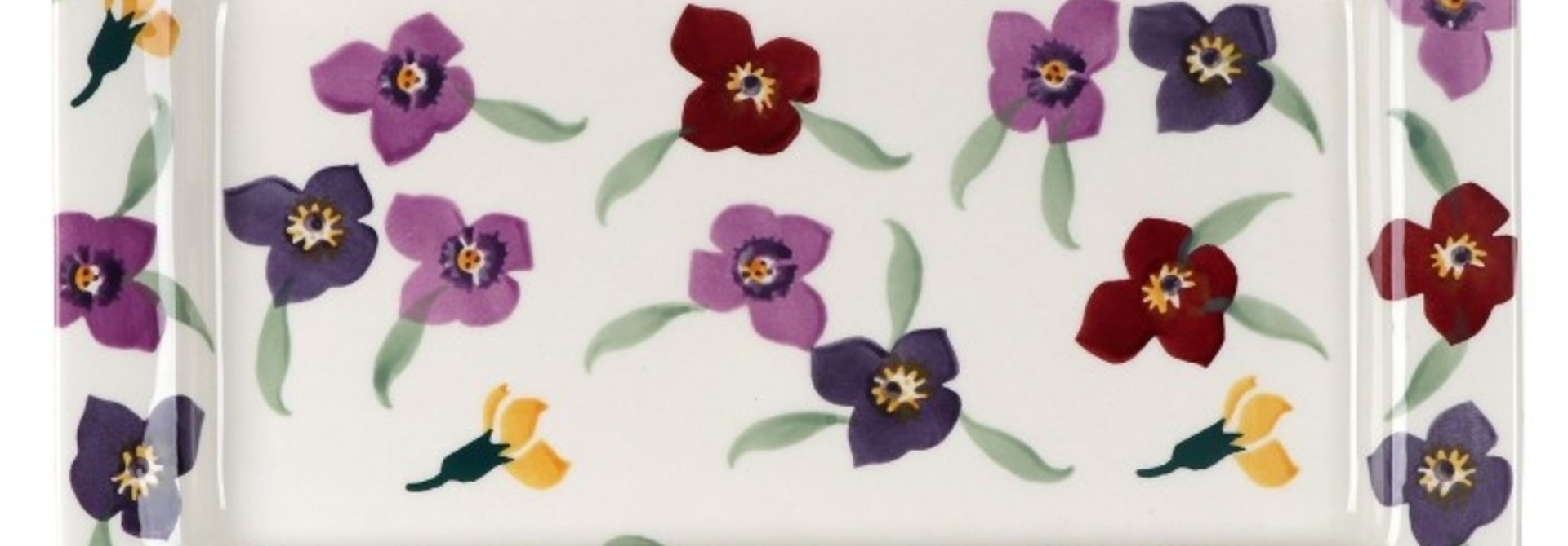 Oblong Plate - Wallflower