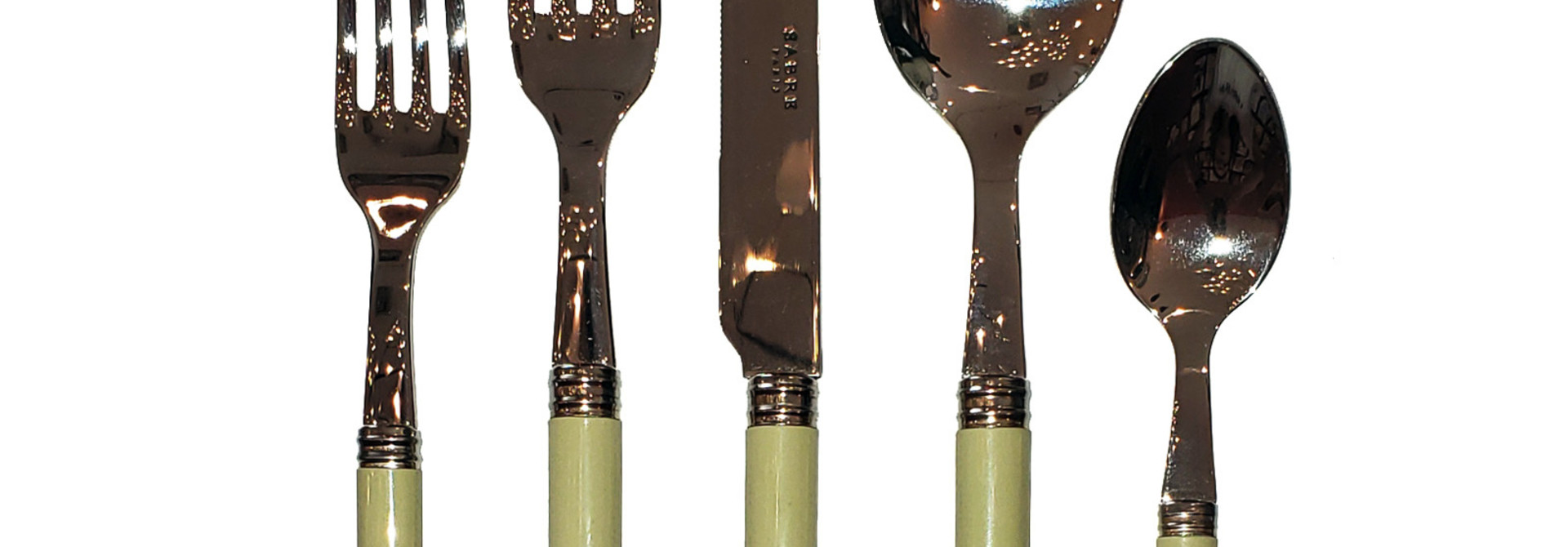 Leon 5 Pc Setting - Khaki - set of 6