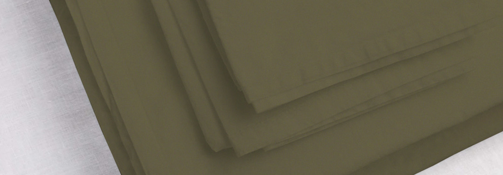 Fitted Sheet Queen - Olive