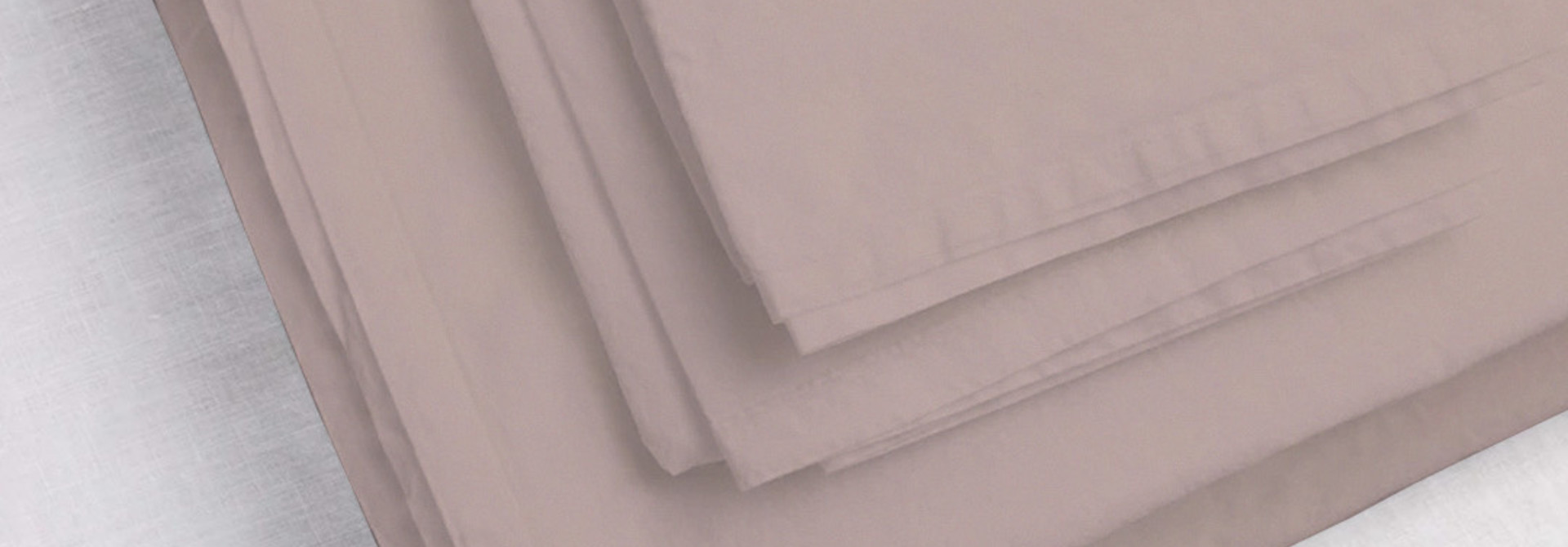 Pillowcase Sham King - Mauve