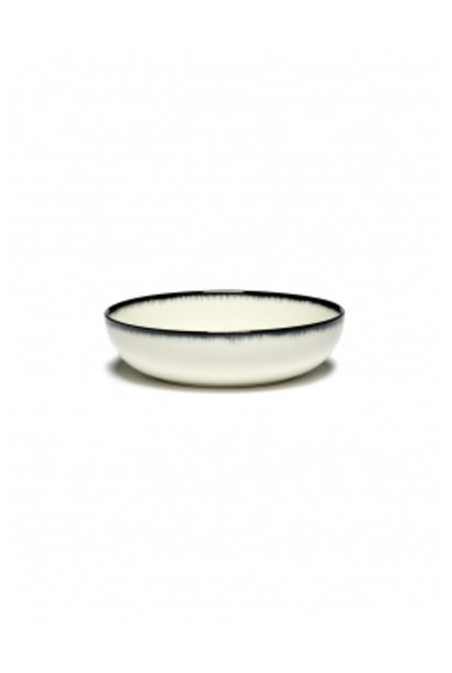 Soup Bowl -  Off wh. w/blk - B4019336-Var A