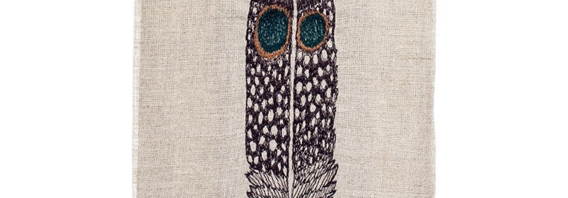 Tea Towel - Owl Feather
